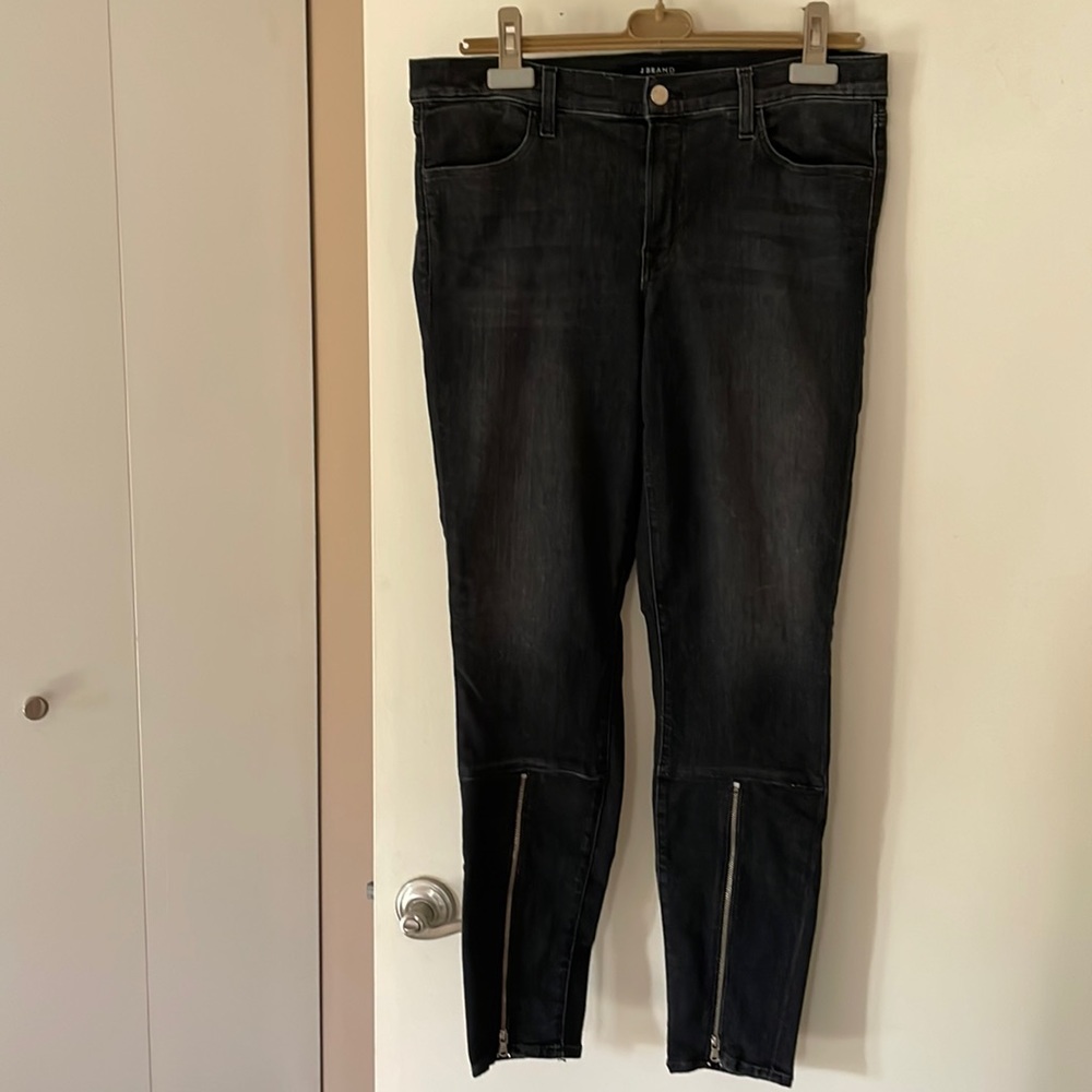 J Brand skinny jeans with zippers size 32